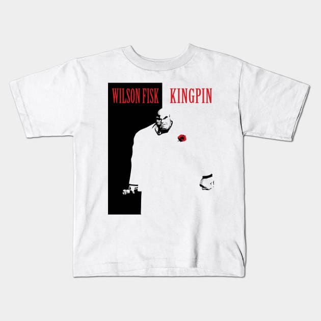 Kingpin Kids T-Shirt by amodesigns